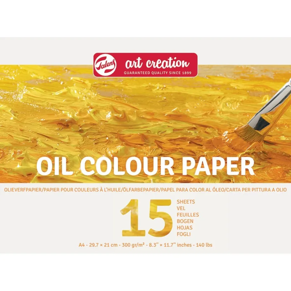 Art Creation Oljemalingsblokk – A4 – 300g