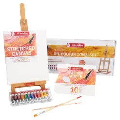 Art Creation Oljemalingsett – Combi Set m/staffeli & lerret