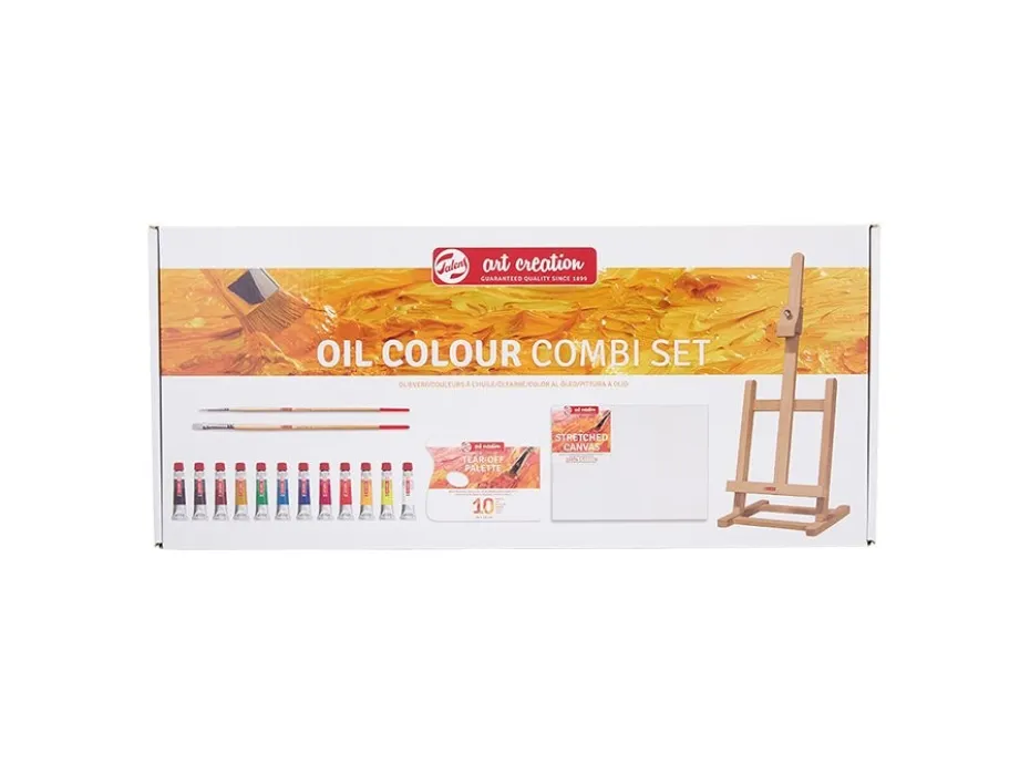 Art Creation Oljemalingsett – Combi Set m/staffeli & lerret