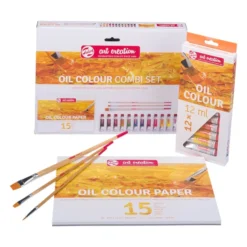 Art Creation Oljemalingsett – Paper Combi set Oil