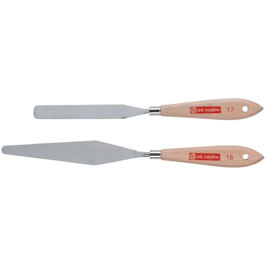 Art Creation Palettkniver – 2stk – Str. 17-18
