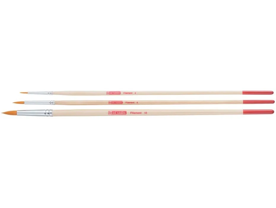 Art Creation Penselsett – Polyester Rund 2-6-10