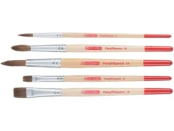 Art Creation Penselsett – Ponni/polyester 5 størrelser
