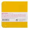Art Creation Skissebok m/strikk 140g 12x12cm – Gul