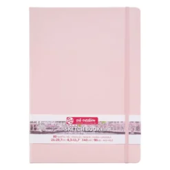 Art Creation Skissebok m/strikk 140g A4 – Rosa