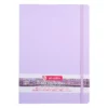 Art Creation Skissebok m/strikk 140g A4 – Pastel Violet