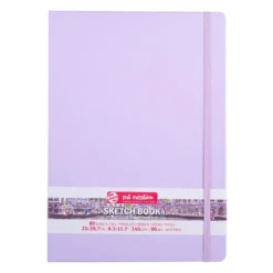 Art Creation Skissebok m/strikk 140g A4 – Pastel Violet