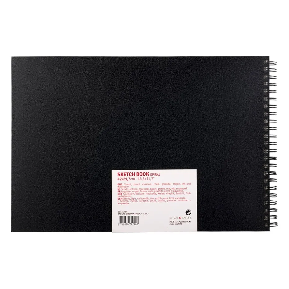 Art Creation Skissebok spiral 110g – 42×29,7cm