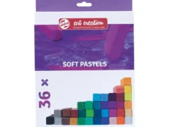 Art Creation Soft Pastels – Sett med 36 farger