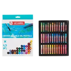 Art Creation Water-Soluble Oil Pastels – Sett med 36 farger