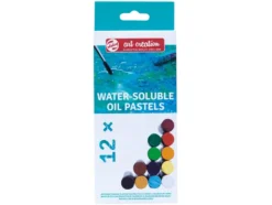 Art Creation Water-Soluble Oil Pastels – Sett med 12 farger