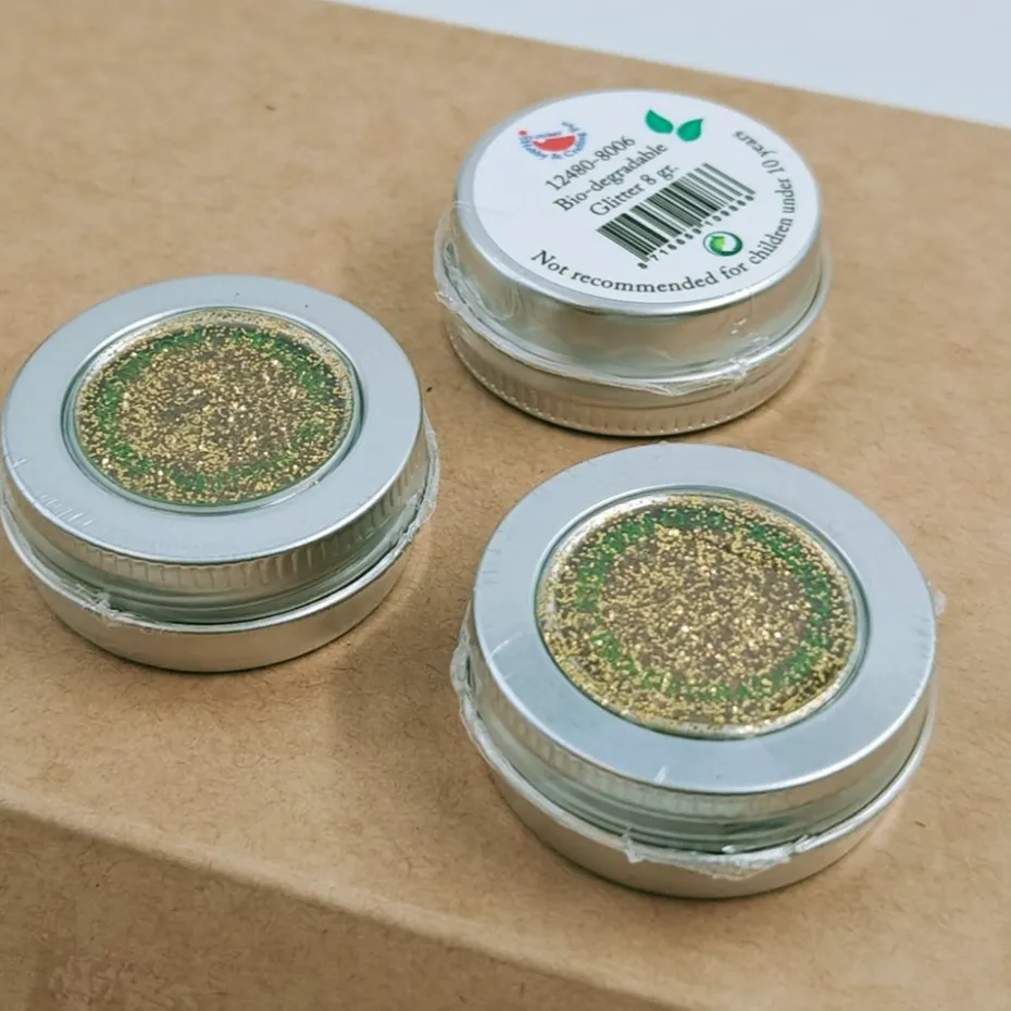 Bio Glitter 8g – Gull