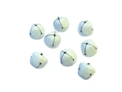 Bjeller Hvit – 10mm – 12stk