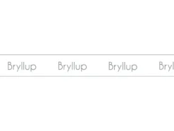 Bånd m/tekst 13mm – Bryllup – 10m