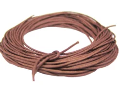 Bomullssnor 1mm – Brun – 5m