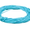 Bomullssnor 1mm – Lys turkis – 5m