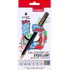 Bruynzeel Expression Calligraphy – Kalligrafisett 14 deler