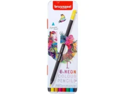 Bruynzeel Expression Fargeblyanter Neon – Sett 6stk