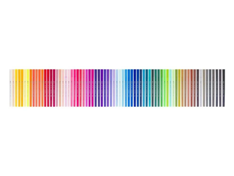 Bruynzeel Expression Fineliner Brushpen – Sett 72stk