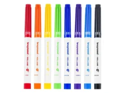 Bruynzeel Fabric Marker Tekstiltusj Sett – 8stk