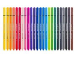 Bruynzeel Fineliners – Basic Colours 24stk