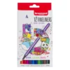 Bruynzeel Fineliners – Basic Colours 12stk
