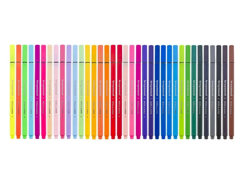 Bruynzeel Fineliners – Collector´s Box 36stk