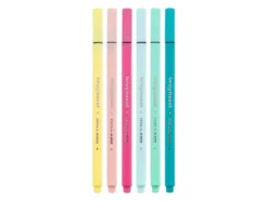 Bruynzeel Fineliners – Light Colours 6stk
