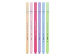 Bruynzeel Fineliners – Pastel Colours 6stk