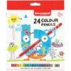 Bruynzeel KIDS – Fargeblyanter 24stk