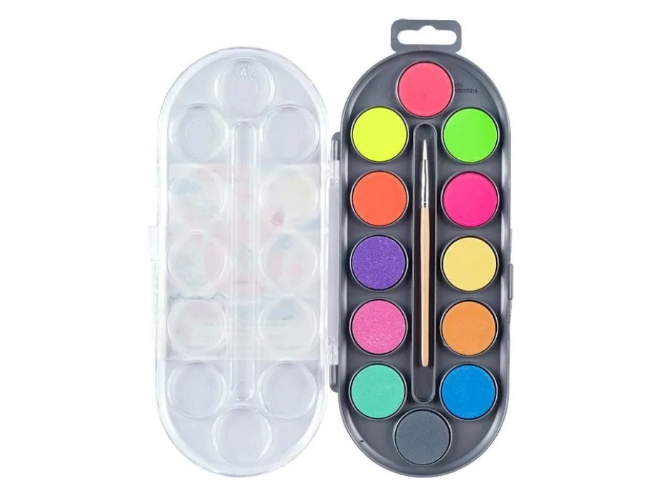 Bruynzeel KIDS Maleskrin – Metallic & Neon Sett -12stk
