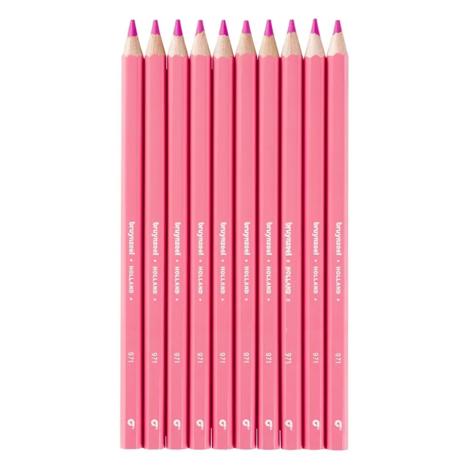 Bruynzeel KIDS Mega Fargeblyant – 971 Rosa