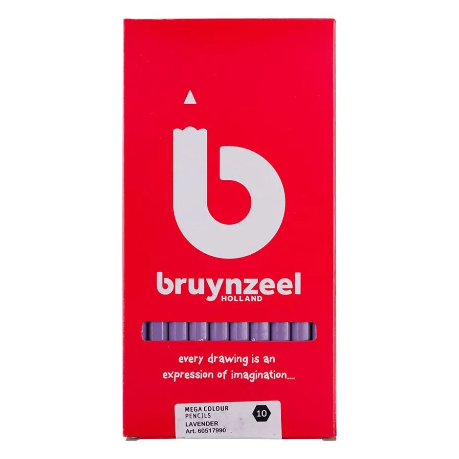 Bruynzeel KIDS Mega Fargeblyant – 990 Lavendel