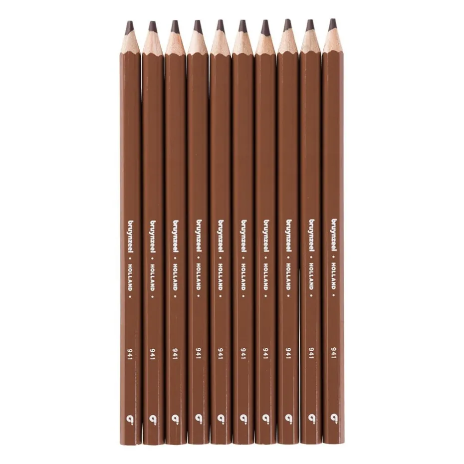 Bruynzeel KIDS Mega Fargeblyant – 941 Brun