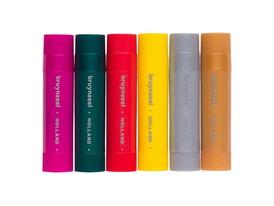 Bruynzeel KIDS Poster Paint Stick 6stk – Metallic