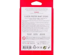 Bruynzeel KIDS Poster Paint Stick 6stk – Neon