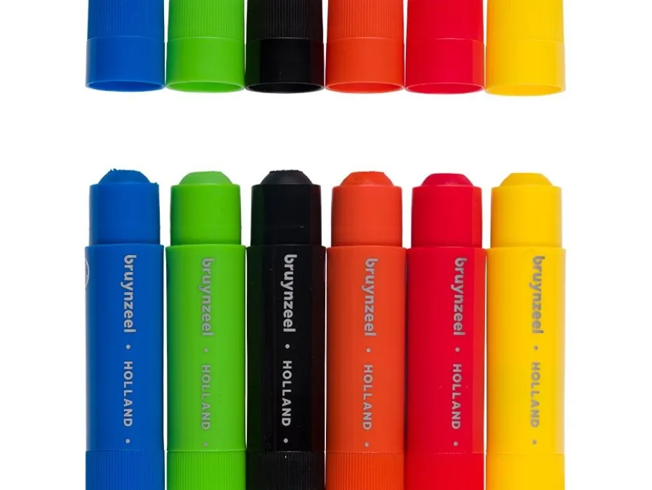 Bruynzeel KIDS Poster Paint Stick 6stk – Basic