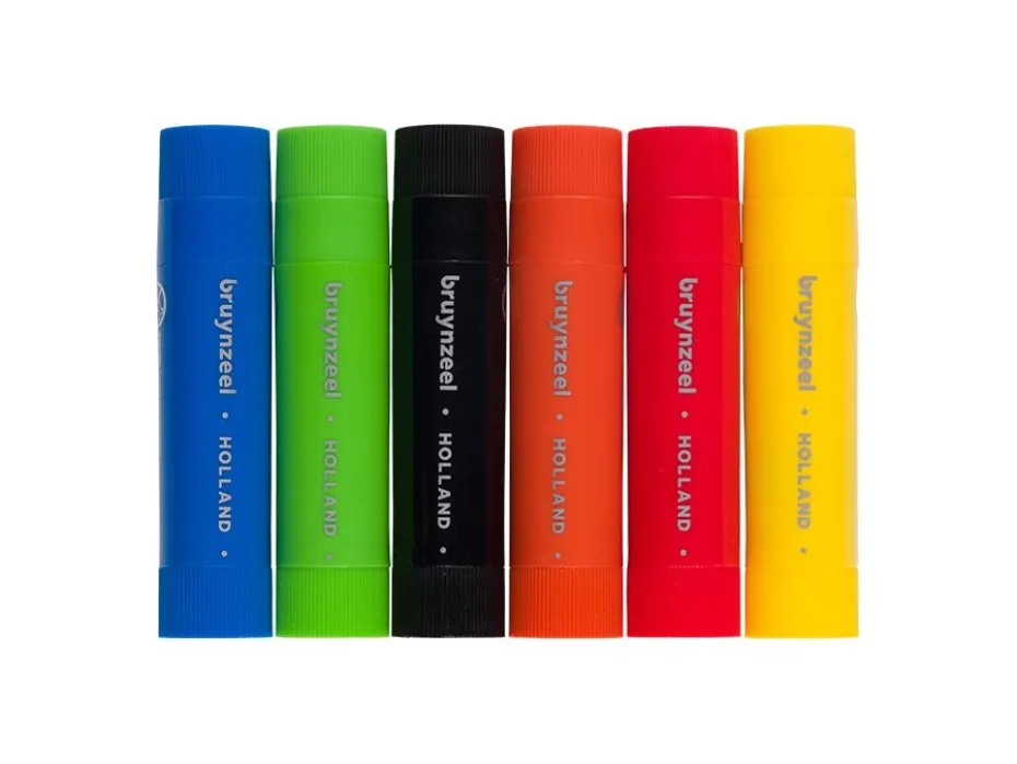Bruynzeel KIDS Poster Paint Stick 6stk – Basic