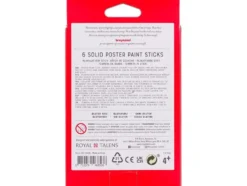 Bruynzeel KIDS Poster Paint Stick 6stk – Basic