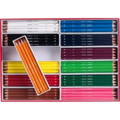 Bruynzeel KIDS Triple fargeblyant 144ass. i eske – Standard