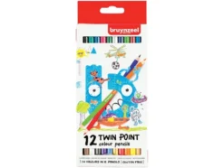 Bruynzeel KIDS – Twin Point Fargeblyanter 12stk