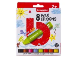Bruynzeel KIDS – Wax Crayons fettstift 8stk