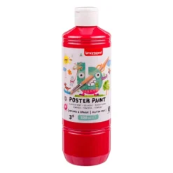 Bruynzeel Poster Paint Plakatmaling 500ml – 332 Primærrød