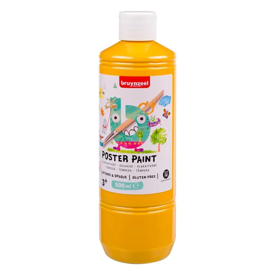 Bruynzeel Poster Paint Plakatmaling 500ml – 241 Solgul