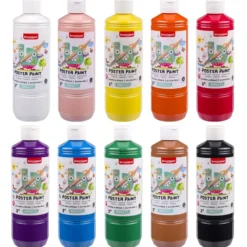 Bruynzeel Poster Paint Plakatmaling 500ml – 10 farger