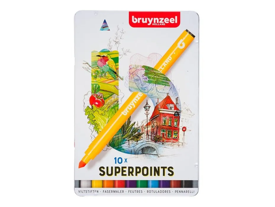 Bruynzeel Superpoints filttusj – 10stk