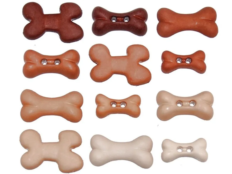 Buttons – Sew thru, Hundebein