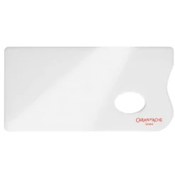 Caran d’Ache Akvarell Palette Plexiglass 26x13mm – Hvit