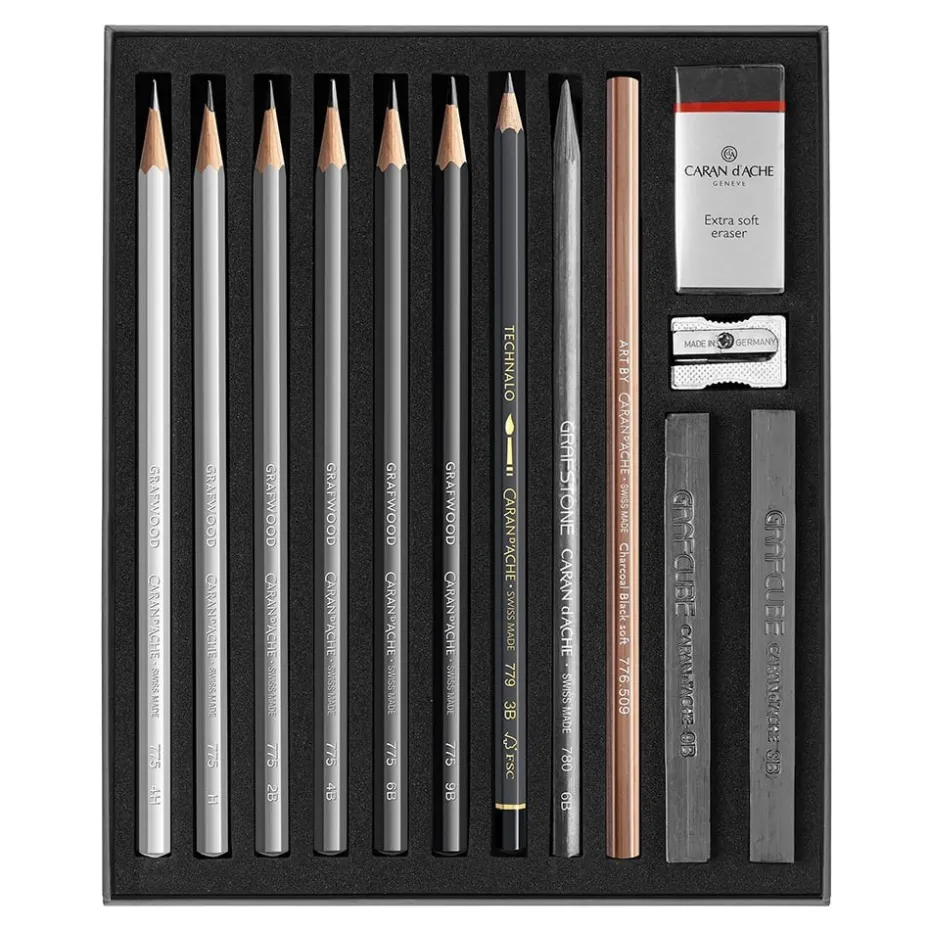 Caran d’Ache Art by Sketching Sett – 14stk