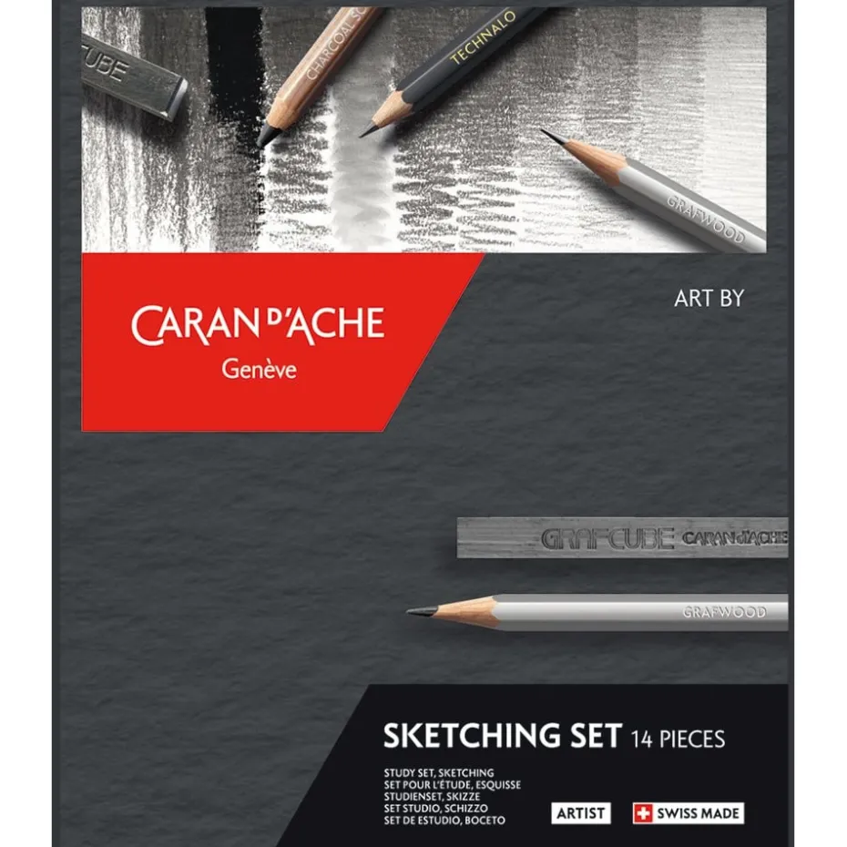 Caran d’Ache Art by Sketching Sett – 14stk